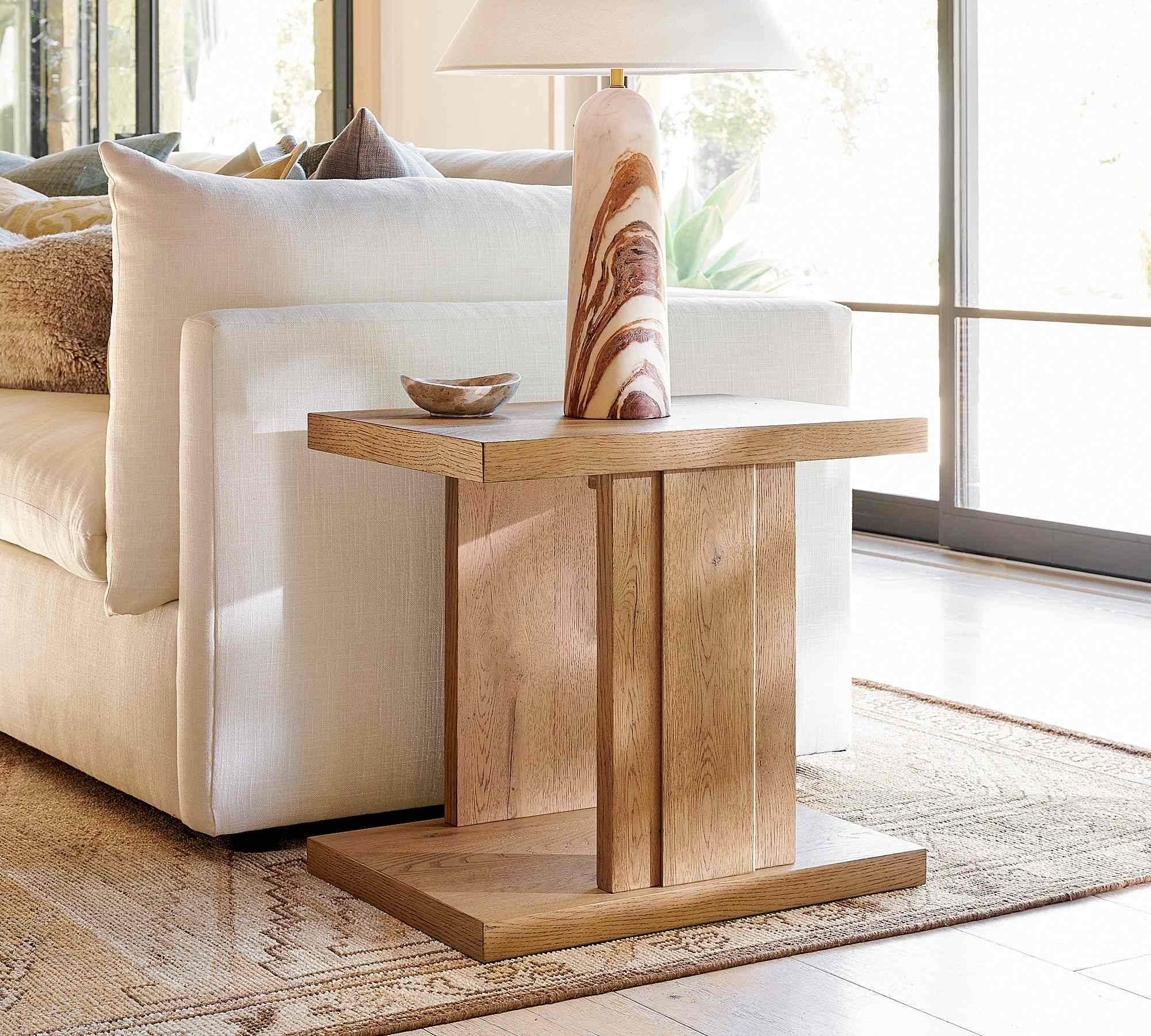 Aldon Rectangular Side Table (24")