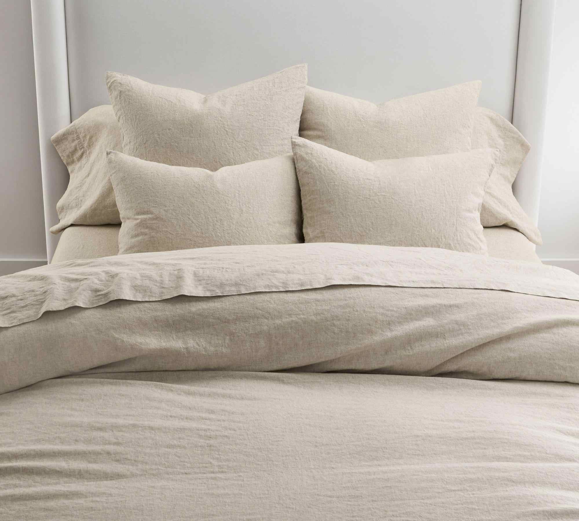 European Flax Linen/Cotton Duvet Cover