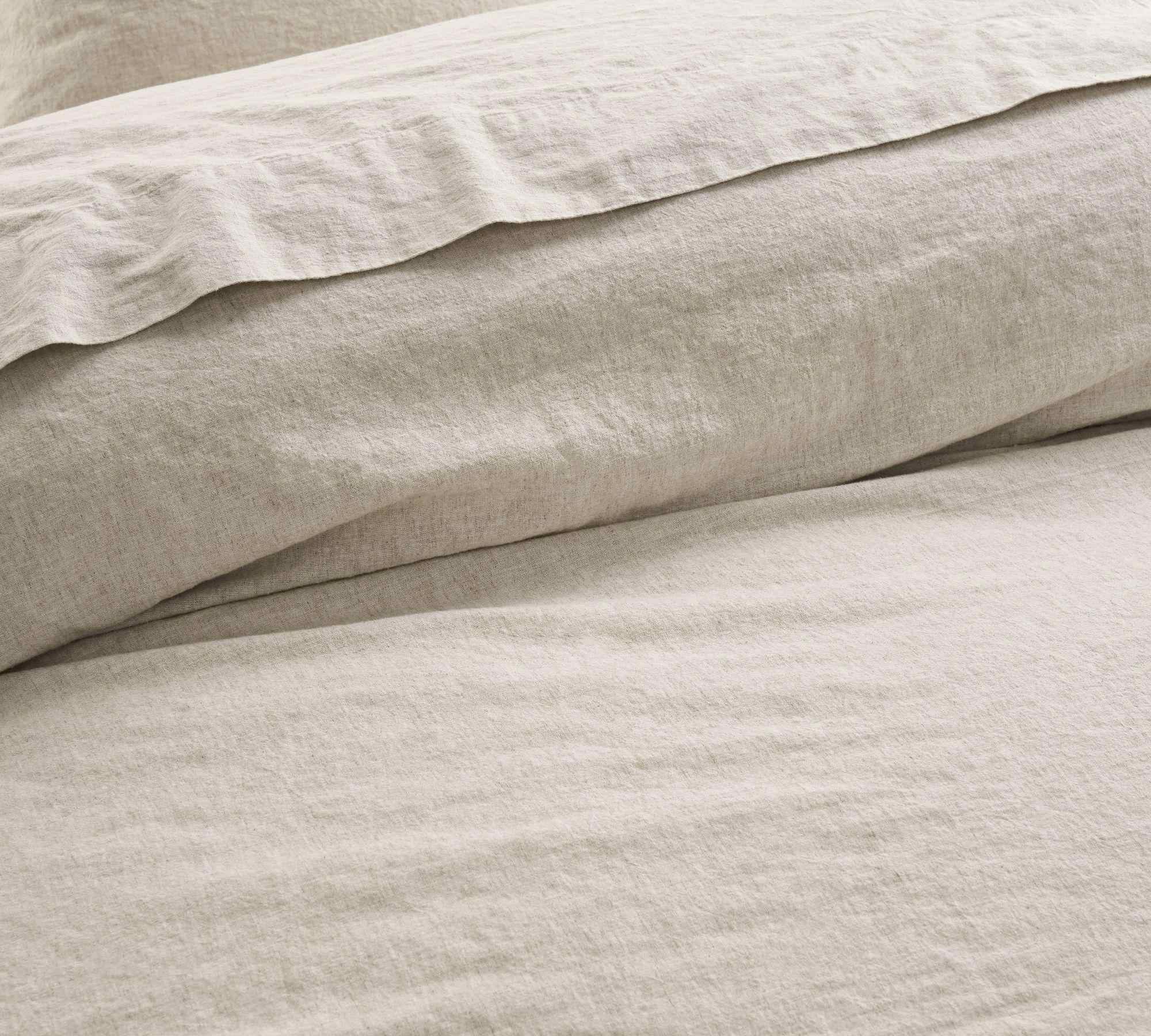 European Flax Linen/Cotton Duvet Cover