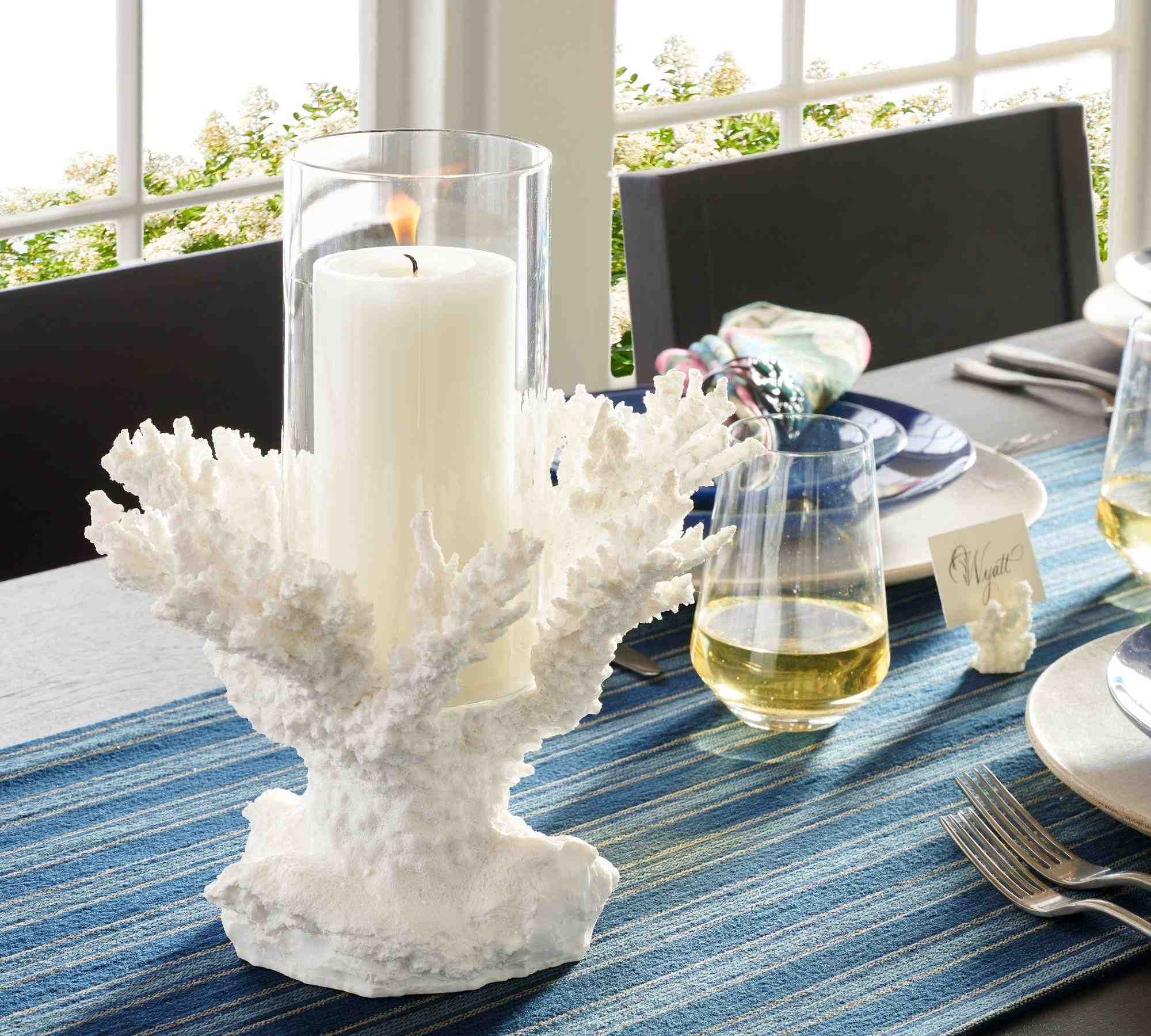 Coral Candleholders