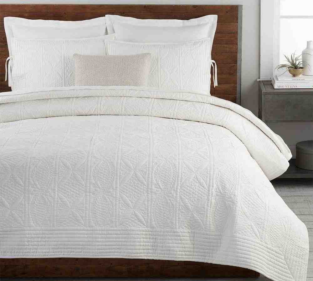 Hanna Cotton-Linen Quilt & Shams