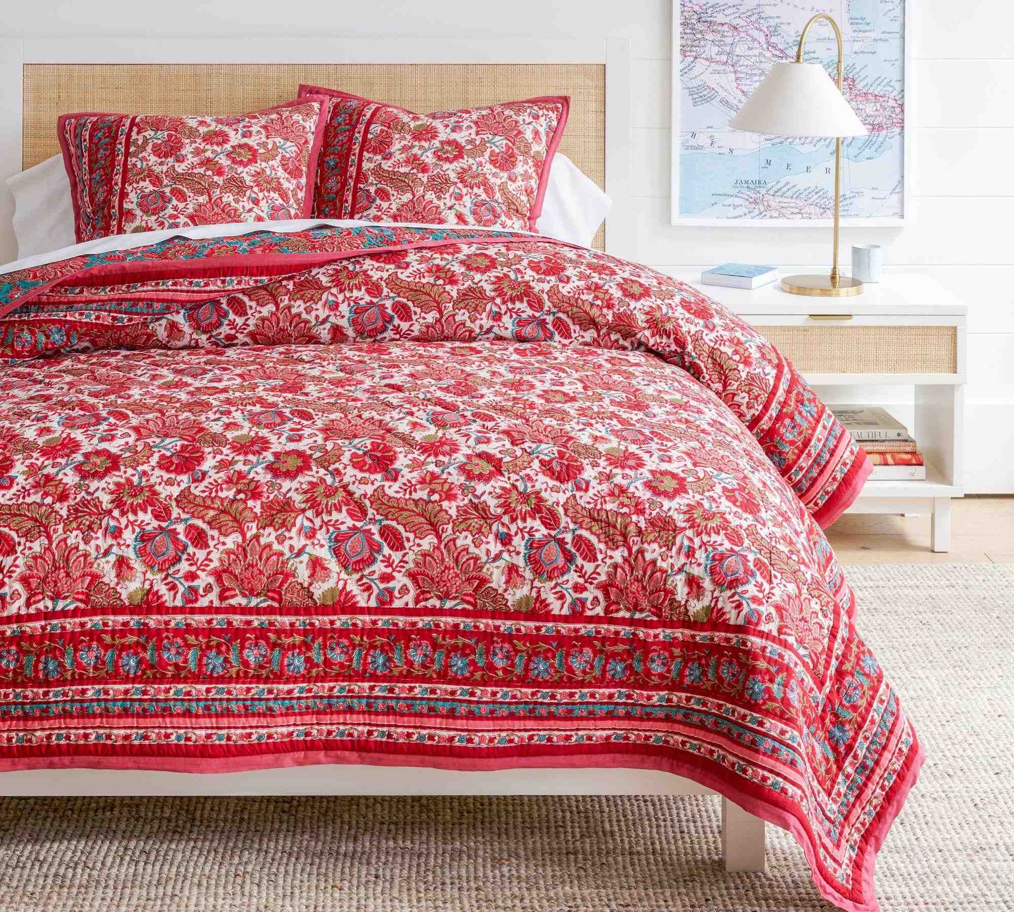Jane Handcrafted Reversible Quilt