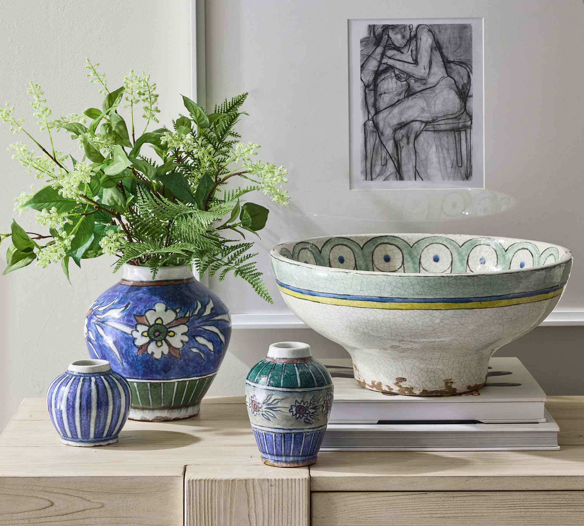 Hand Painted Ceramic Collection