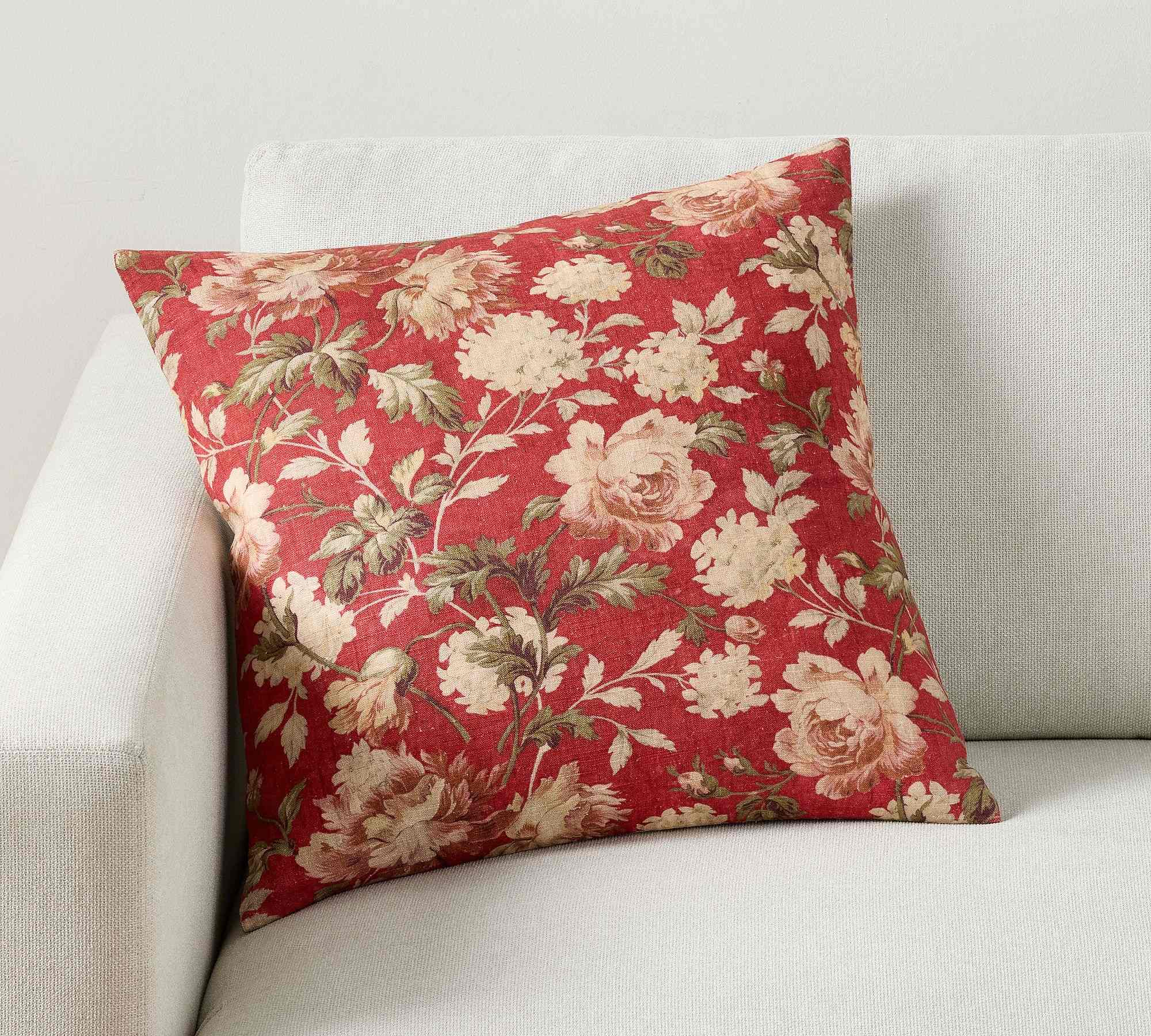 Addilyn Floral Reversible Printed Pillow
