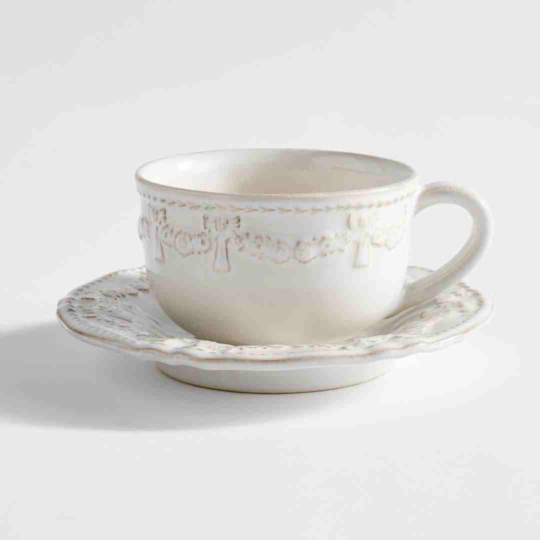 Deepika Teacup & Saucer - Set of 4