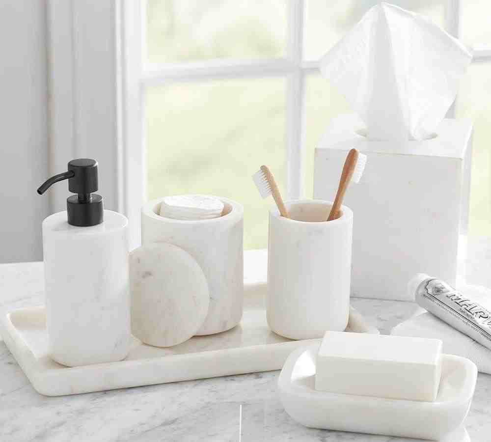 Frost Handcrafted Marble Bathroom Accessories