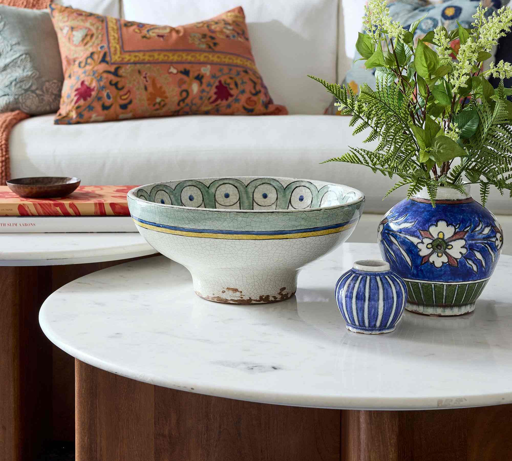 Pottery Barn | Hand Painted Ceramic Collection