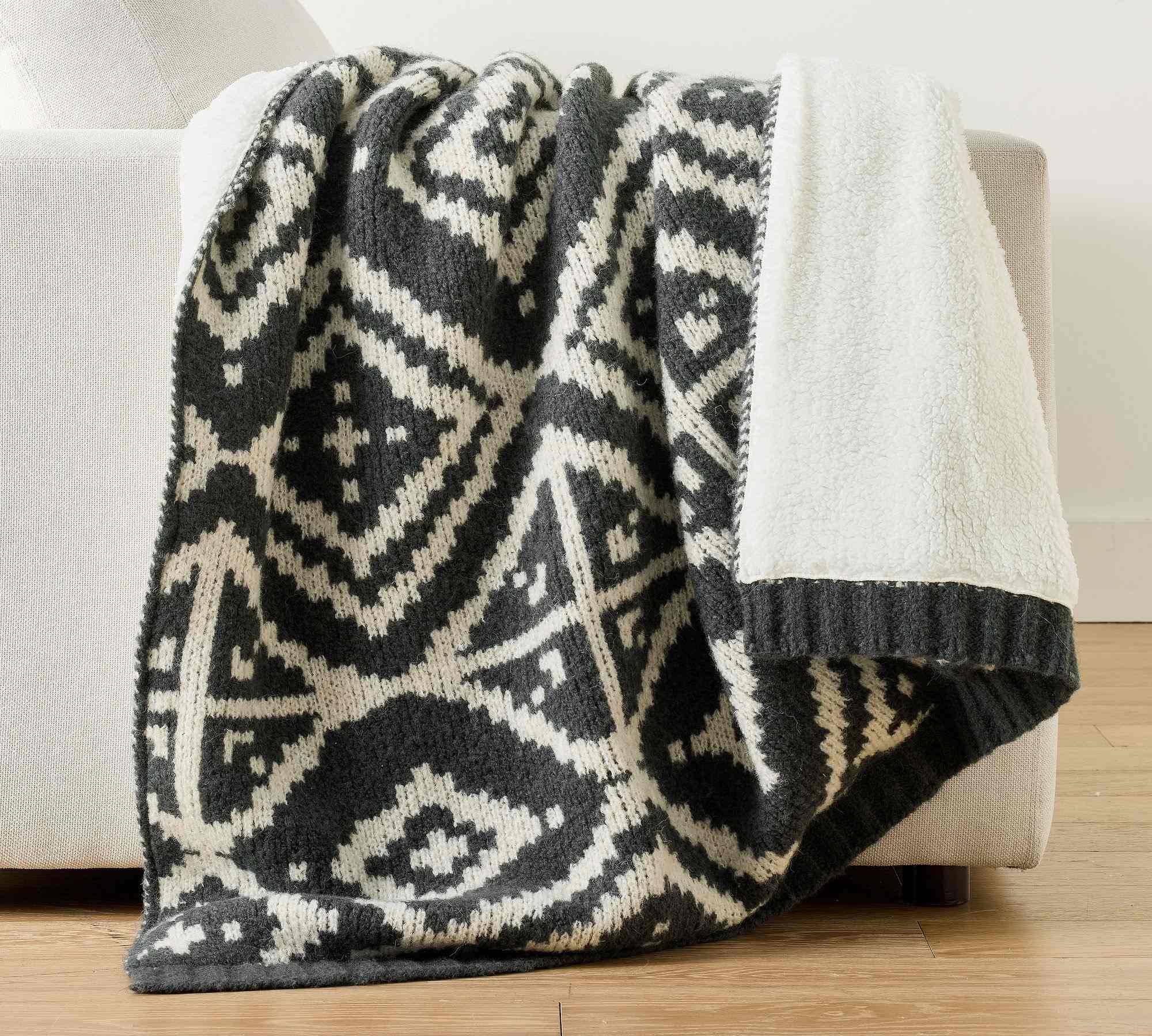 Pottery Barn | Modern Fair Isle Throw