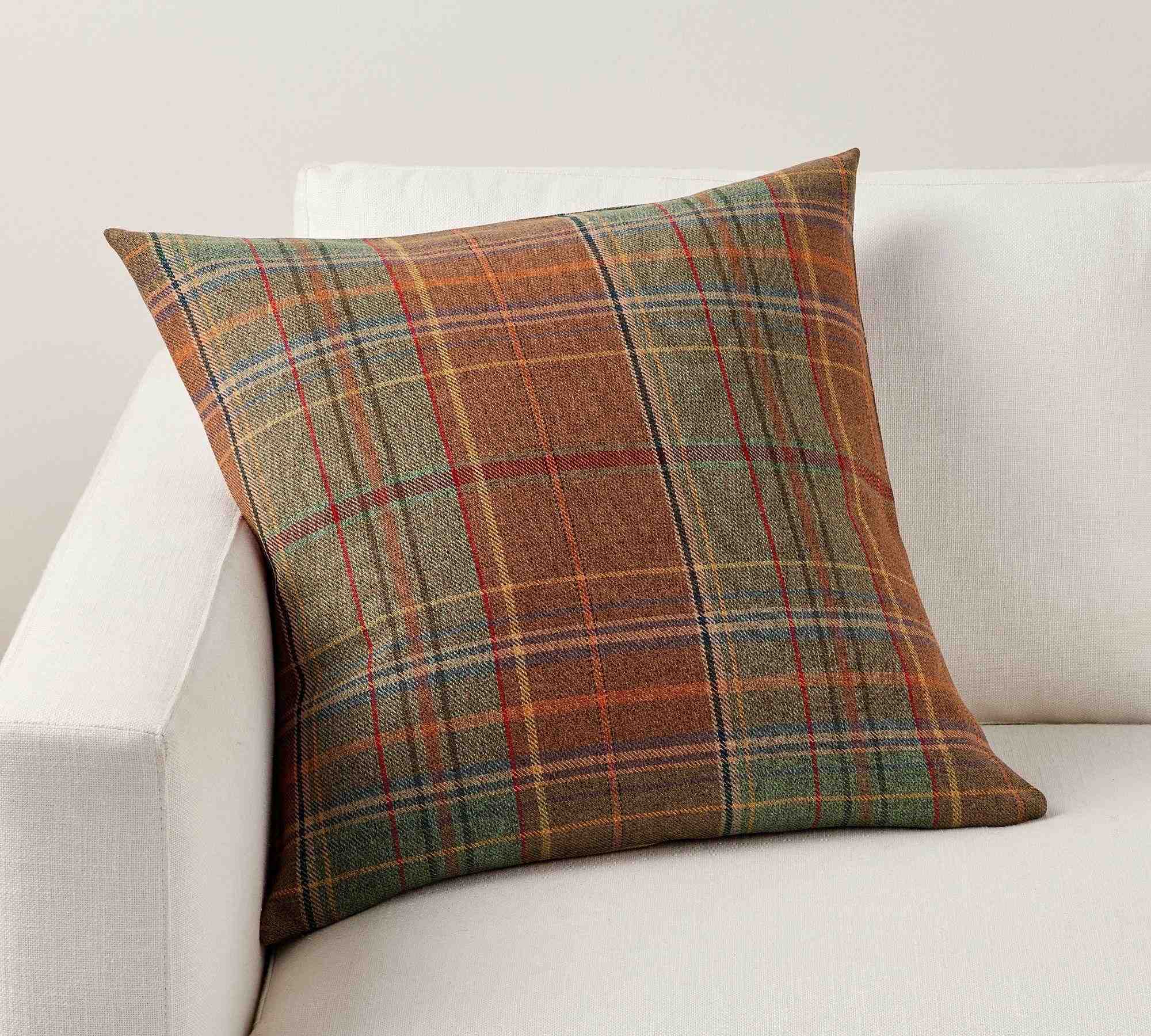 Woodrow Plaid Pillow Cover