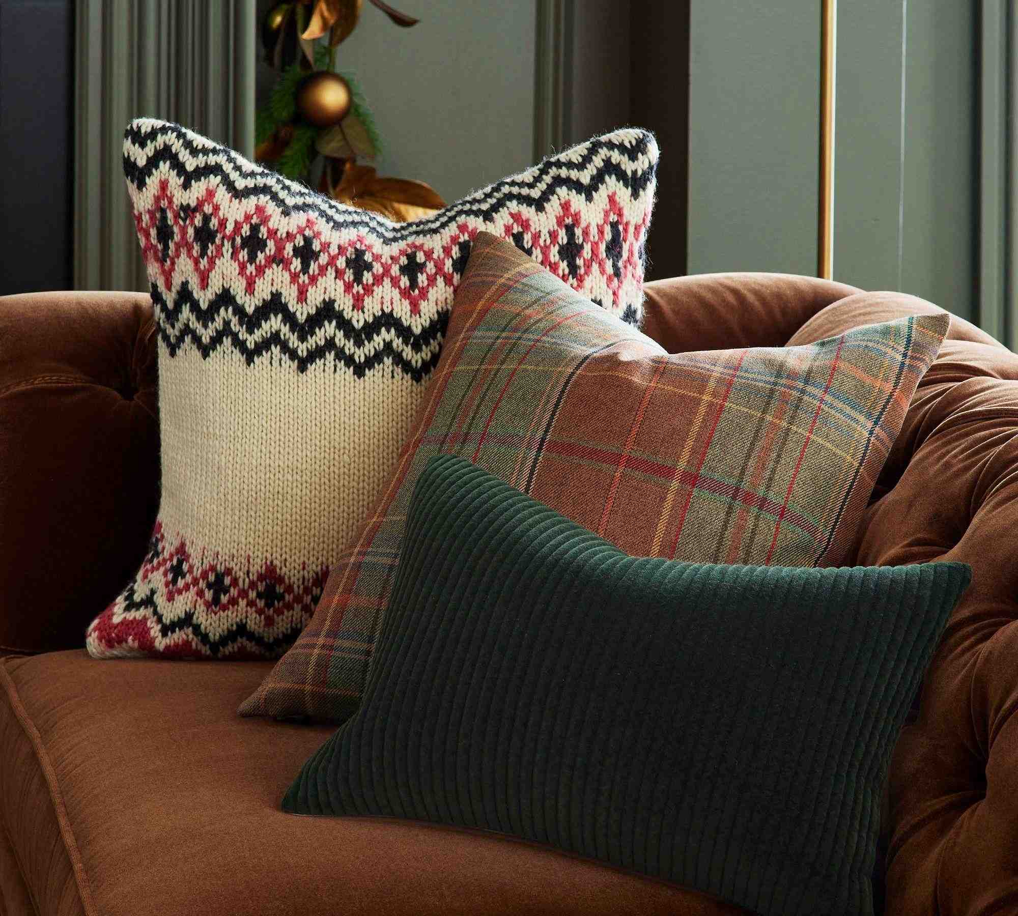 Woodrow Plaid Pillow Cover