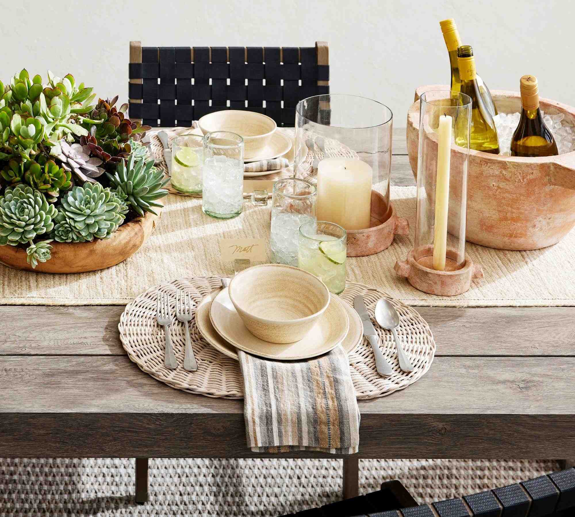 Larkin Melamine Individual Bowls - Set of 4