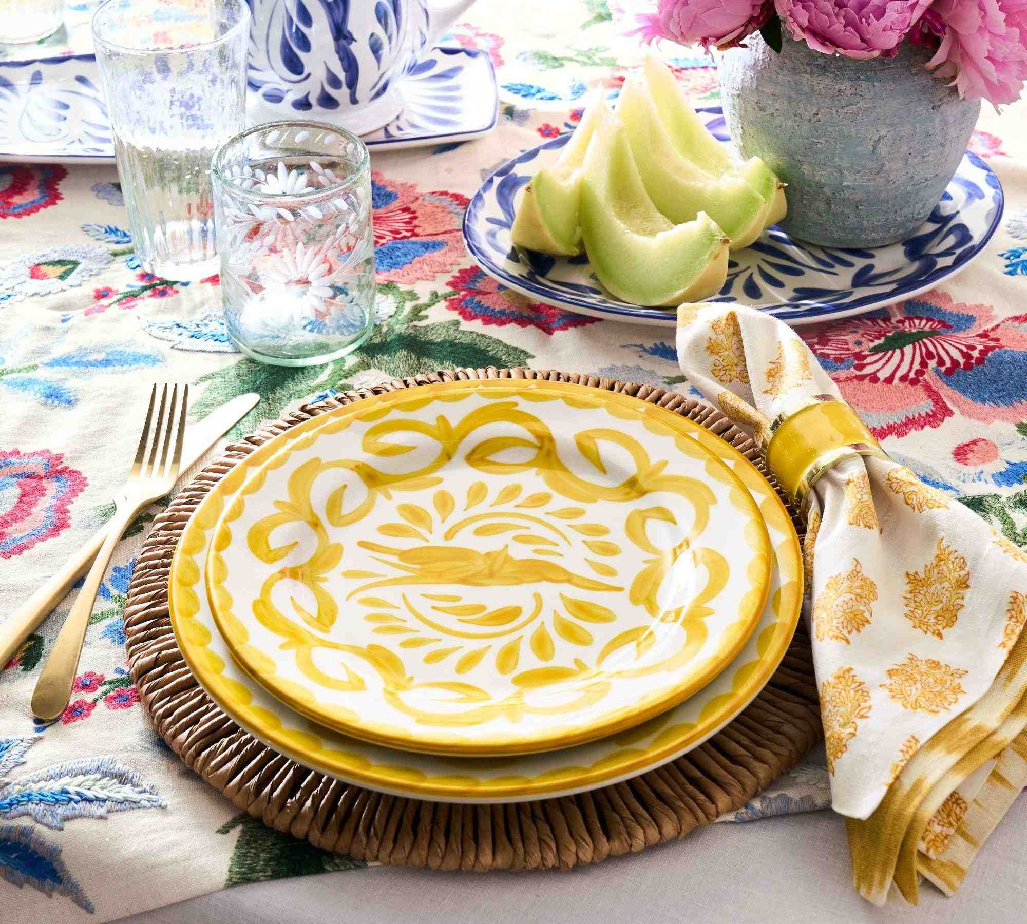 Pottery Barn | Puebla Stoneware Salad Plate