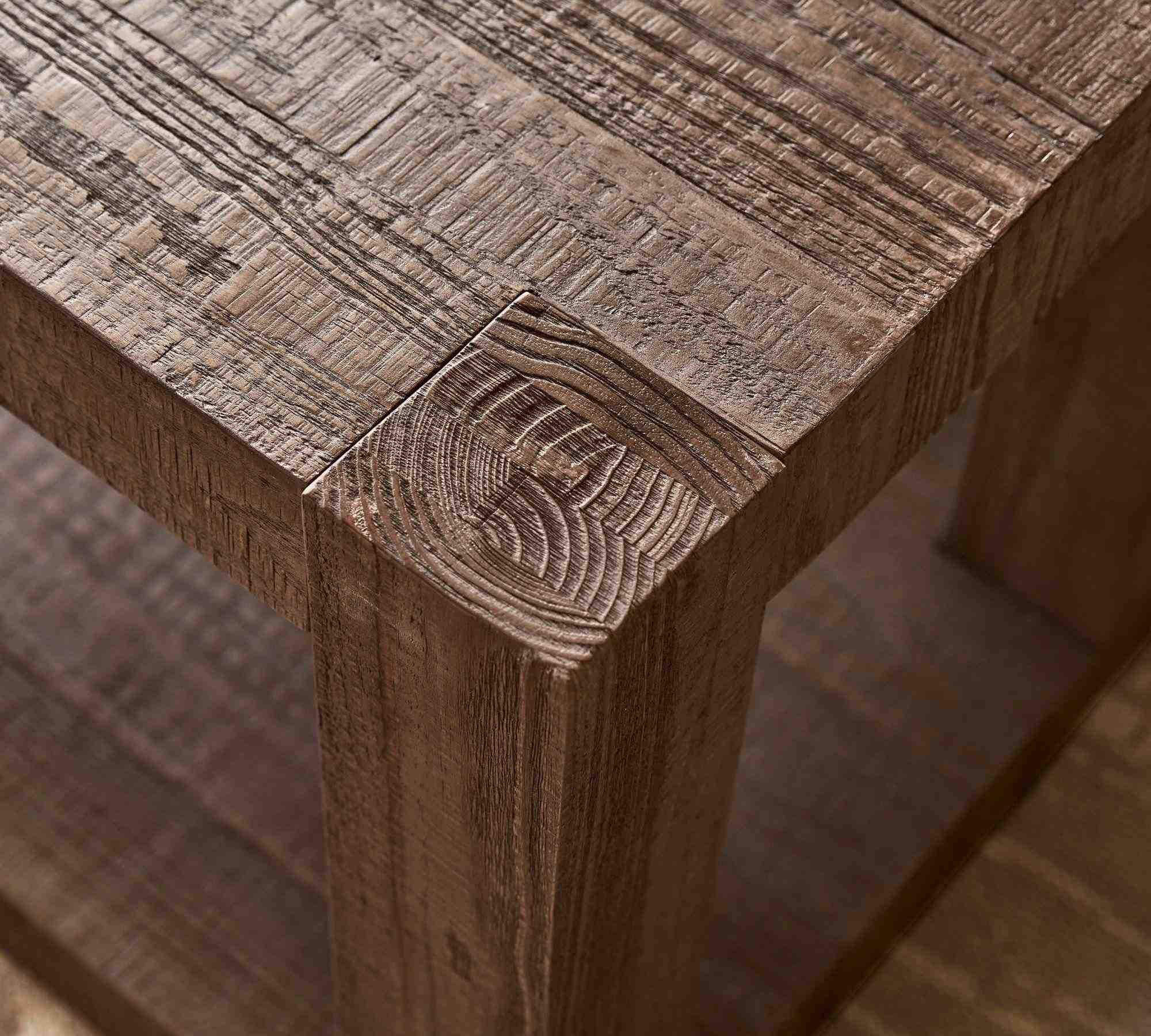 Palisades Square Reclaimed Wood Coffee Table