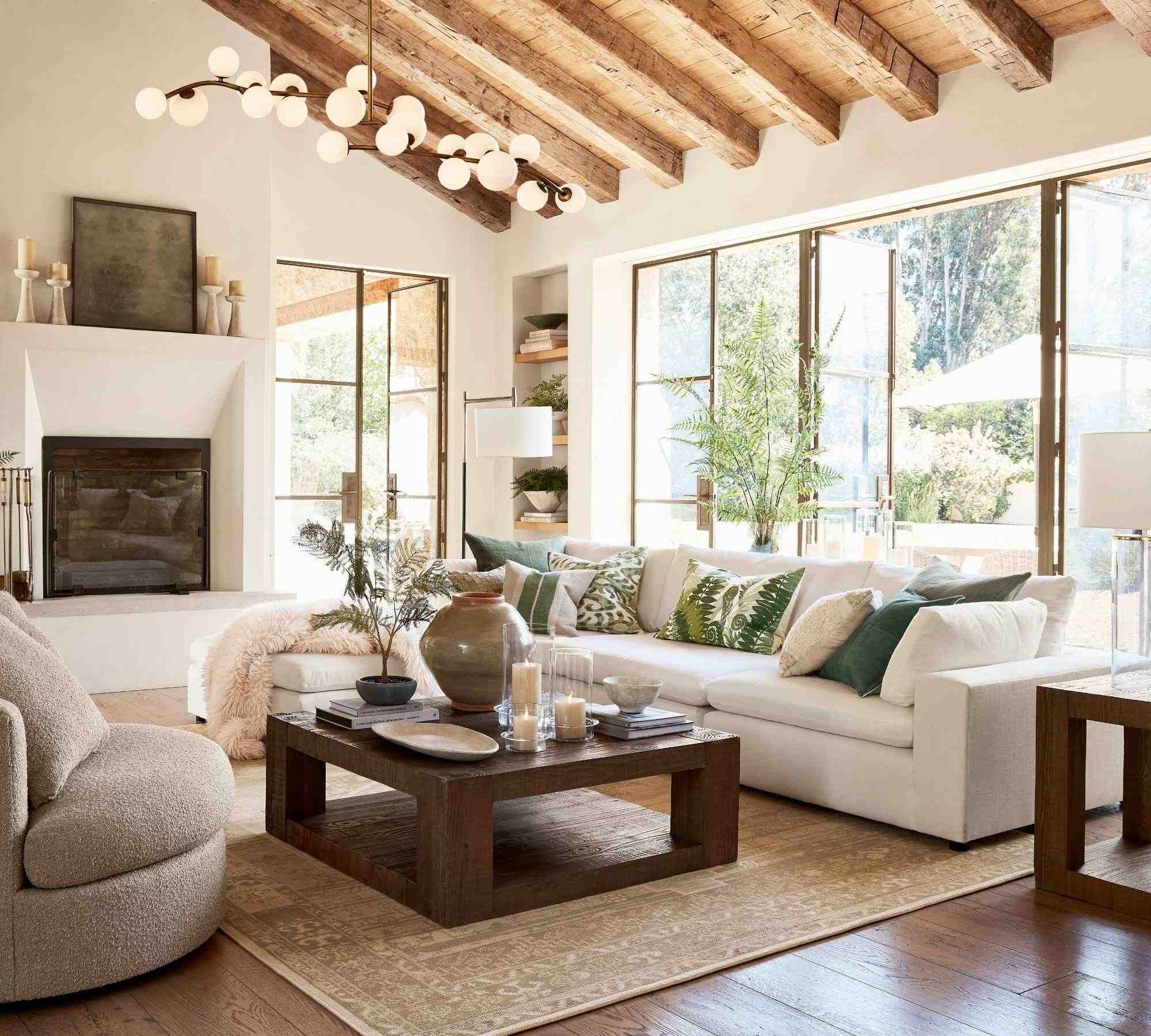 Palisades Square Reclaimed Wood Coffee Table
