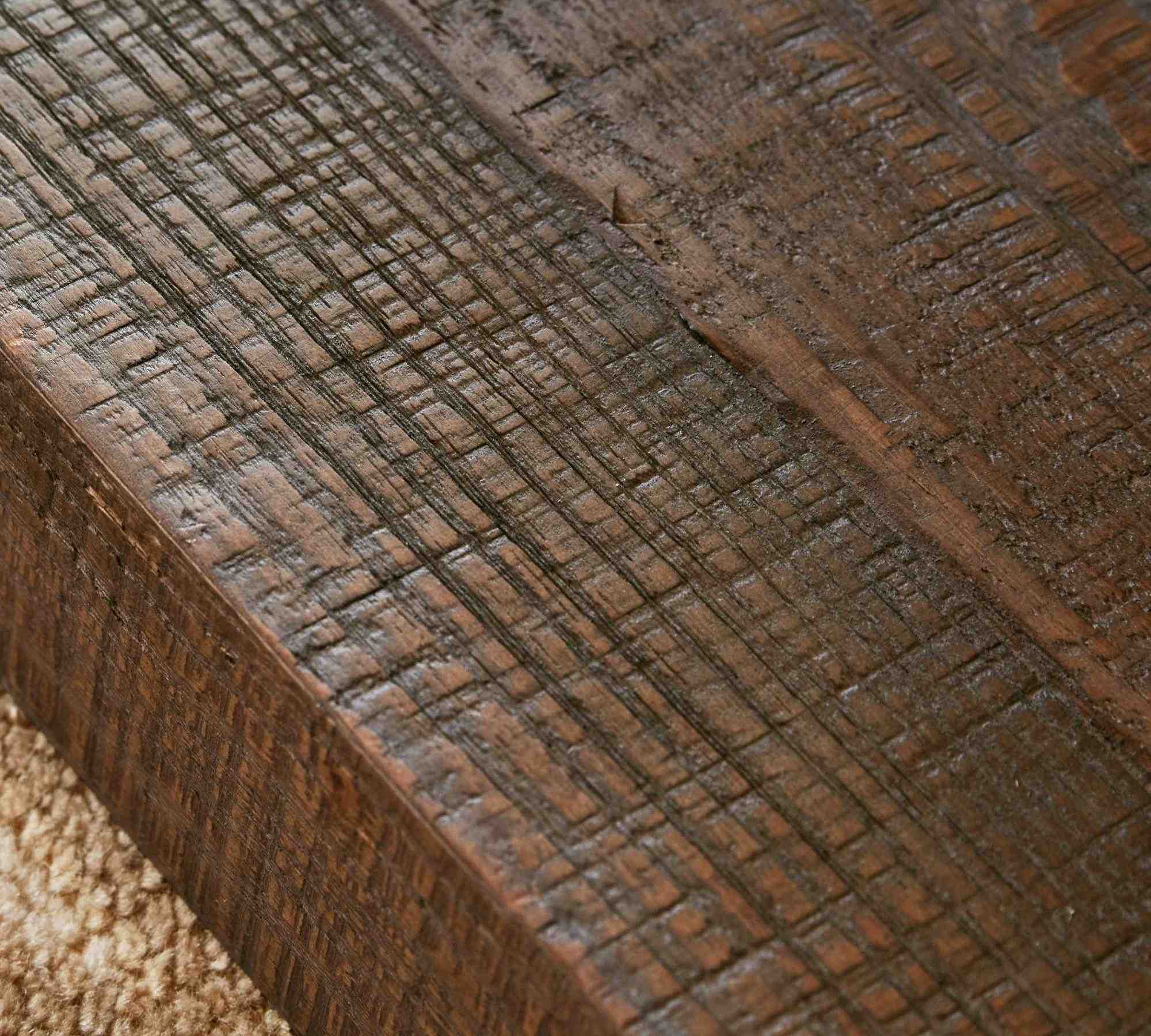 Palisades Square Reclaimed Wood Coffee Table
