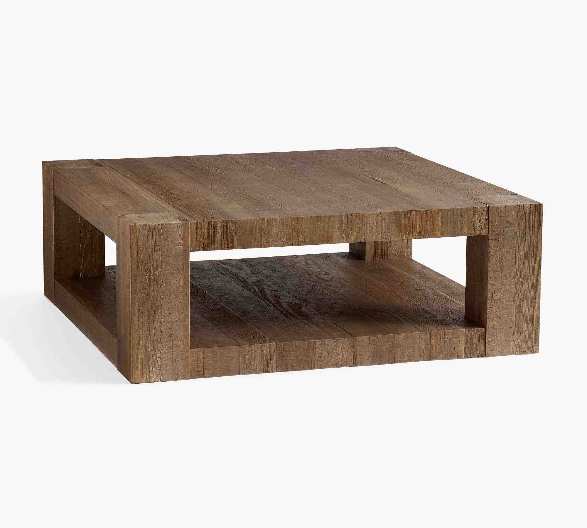 Palisades Square Reclaimed Wood Coffee Table