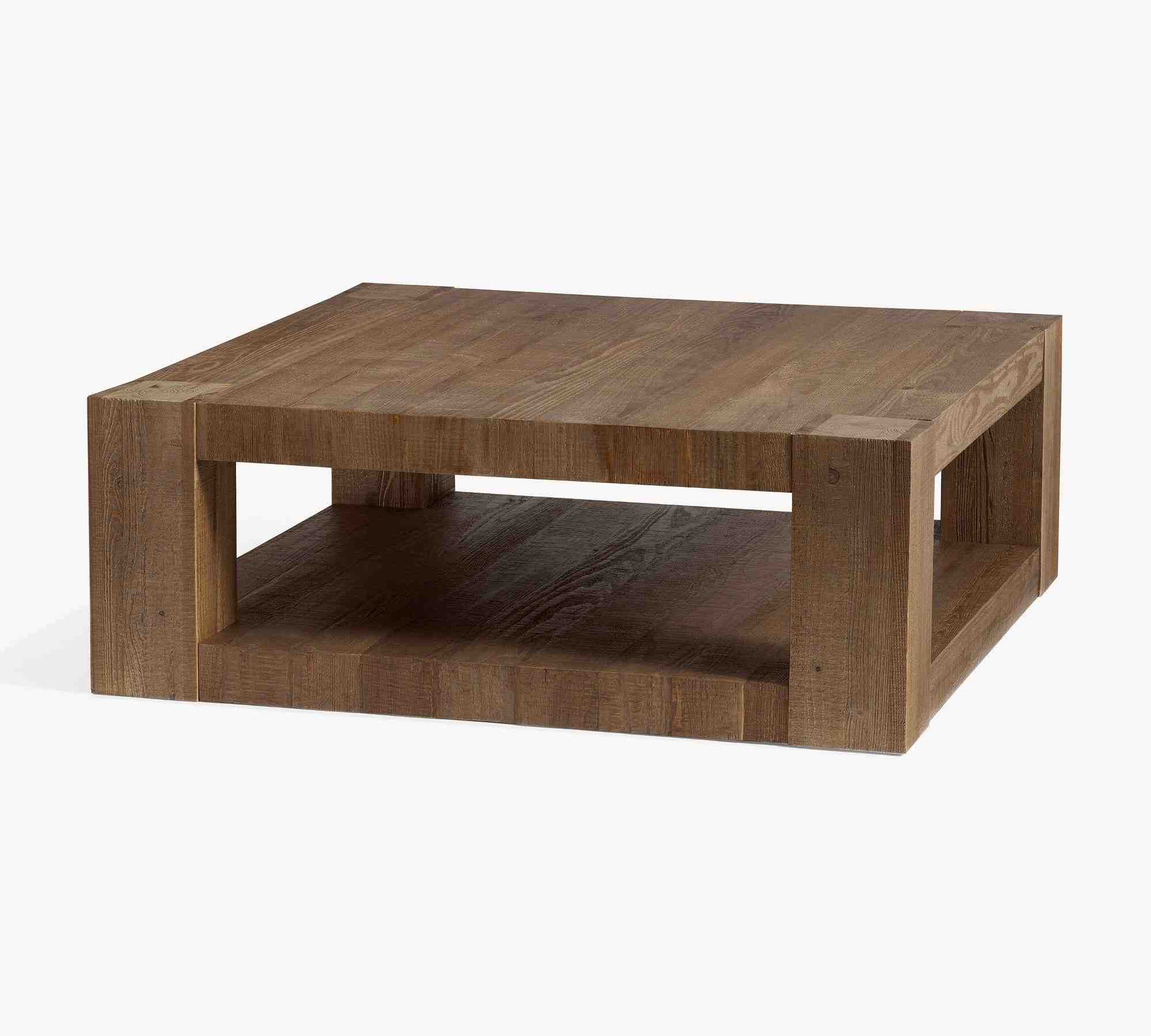 Palisades Square Reclaimed Wood Coffee Table