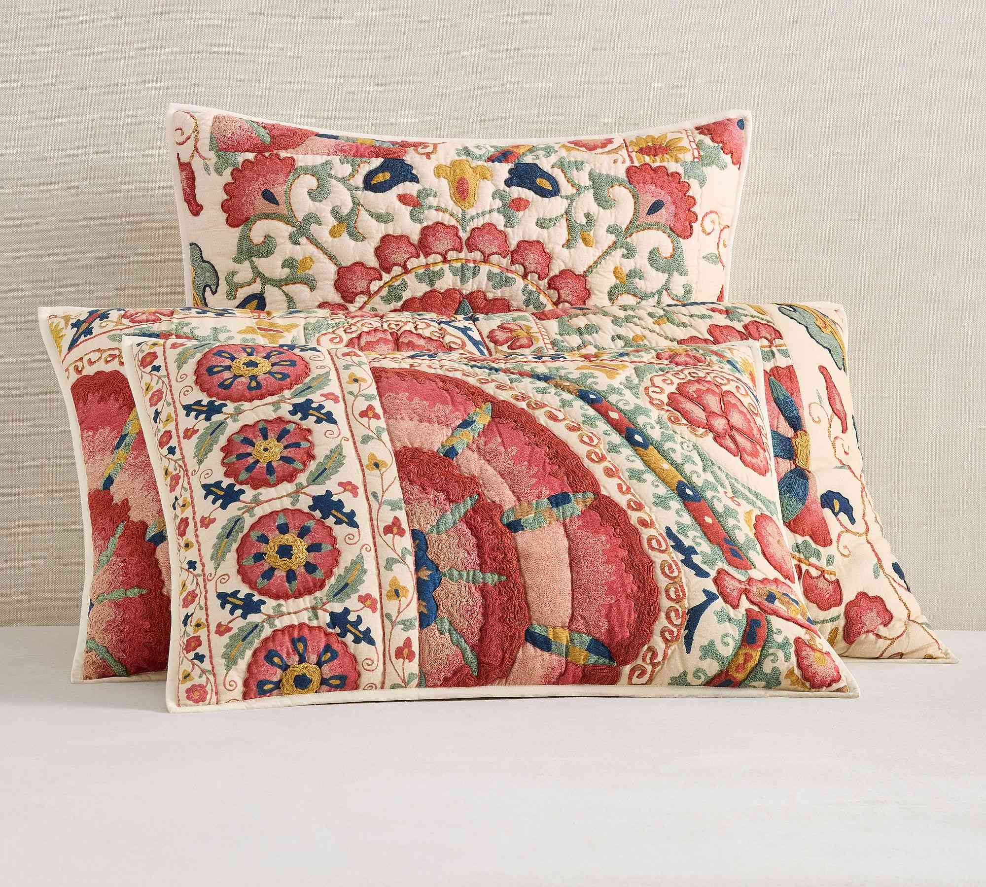 Paige Suzani Quilted Shams