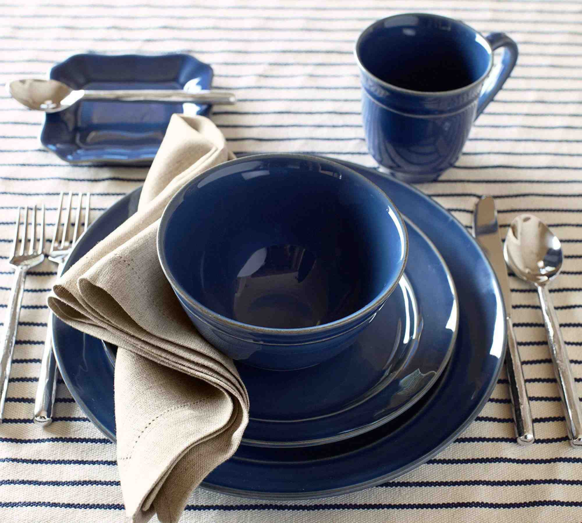 Cambria Stoneware Salad Plates, Set of 4