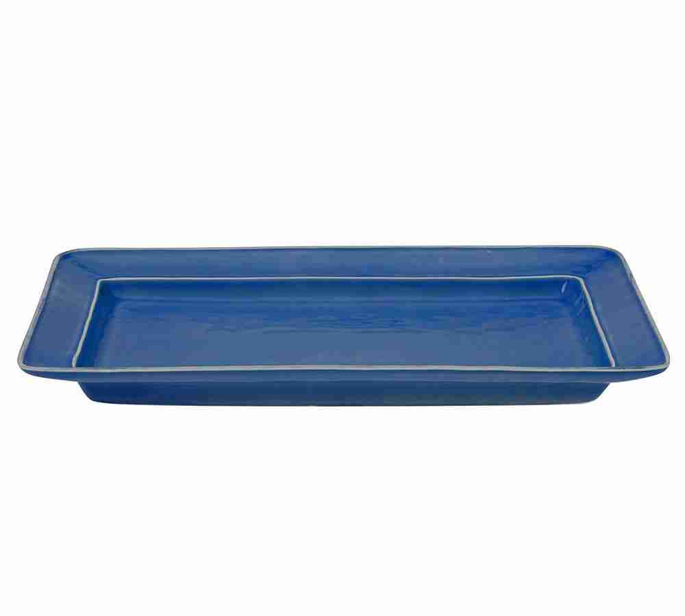 Cambria Stoneware Rectangular Serving Platter