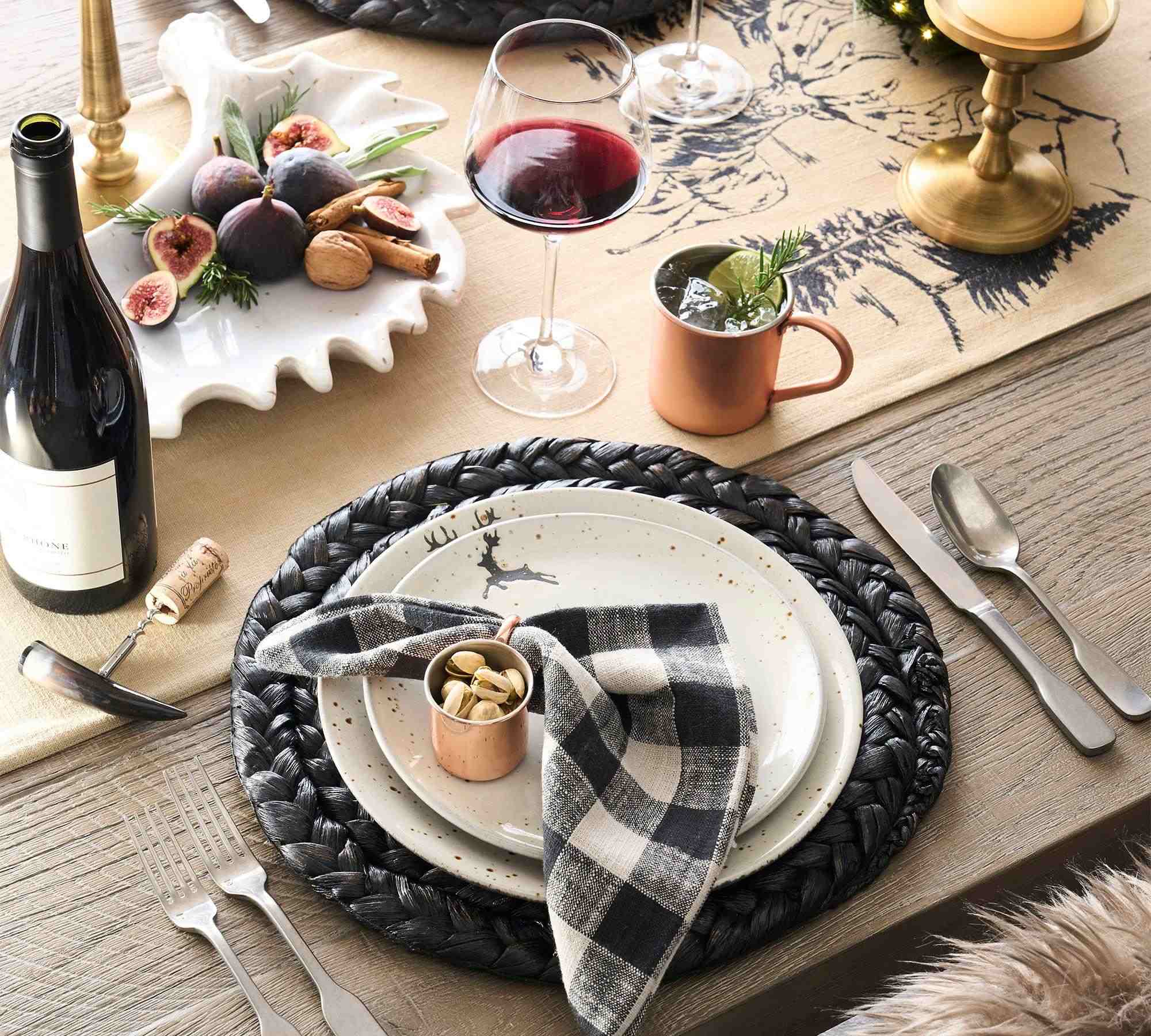 Beachcomber Handwoven Round Placemat