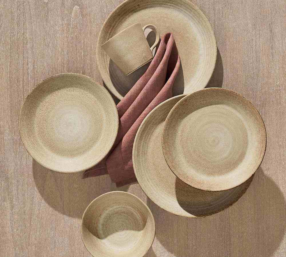 Larkin Reactive Glaze Stoneware Mugs, Single