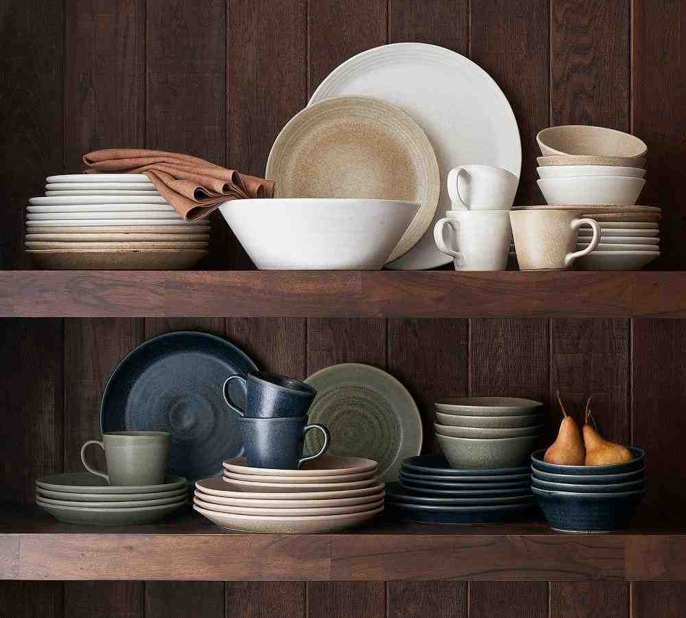 Larkin Reactive Glaze Stoneware Mugs, Single