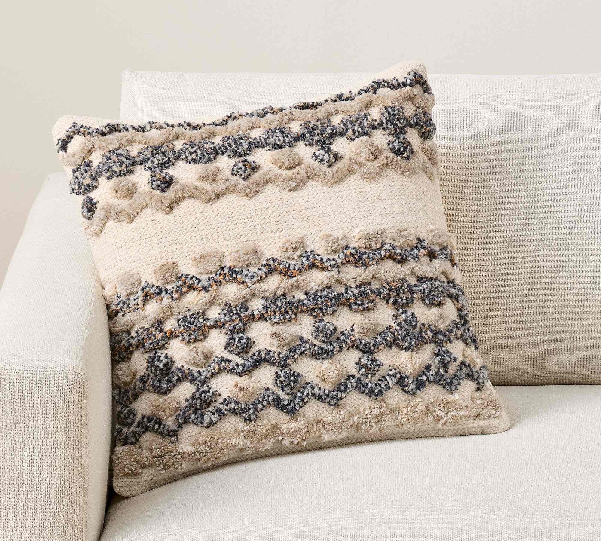 Pottery Barn | Monte Tufted Pillow