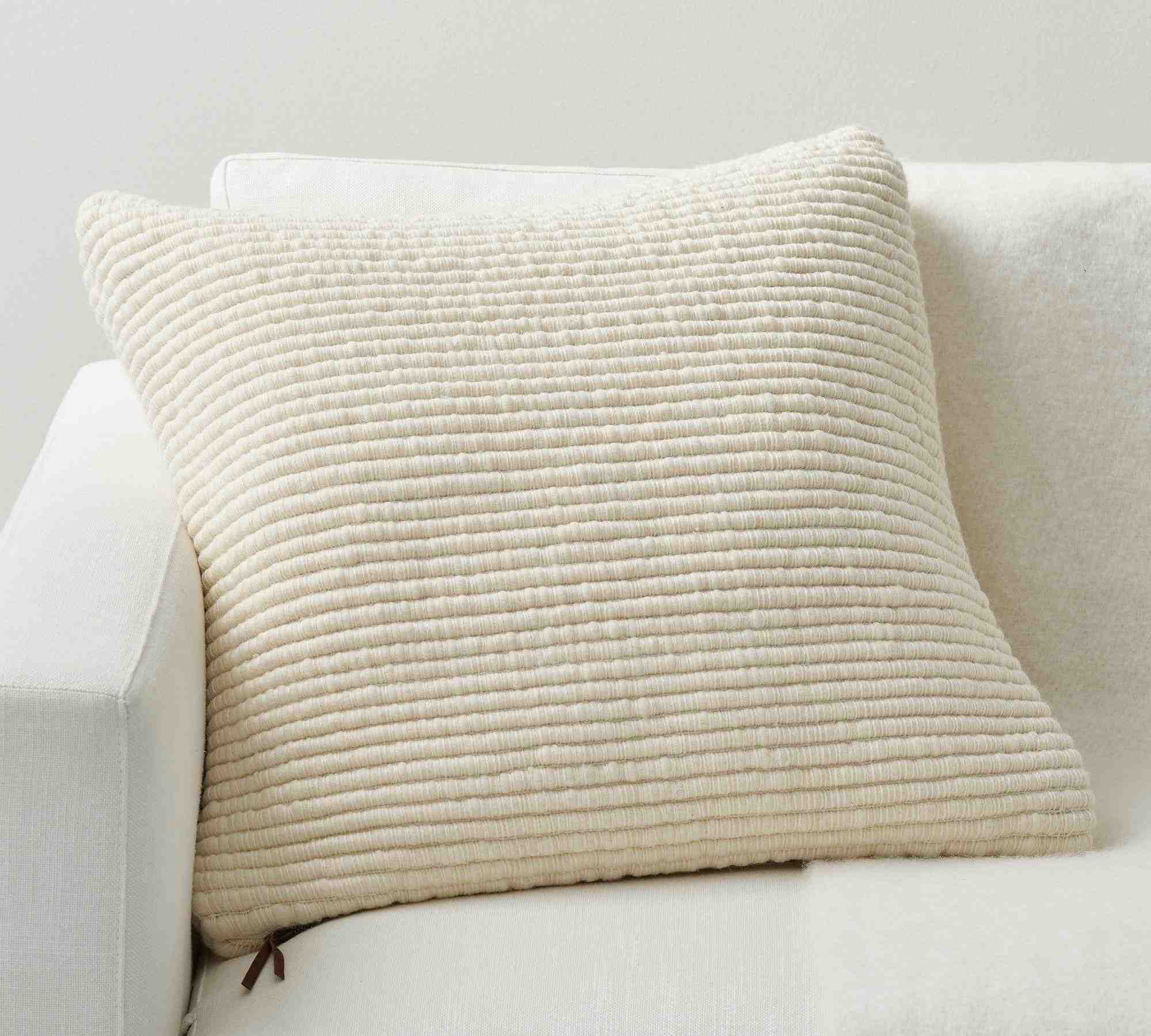 Rimbley Faille Pillow Cover, 24" x 24"