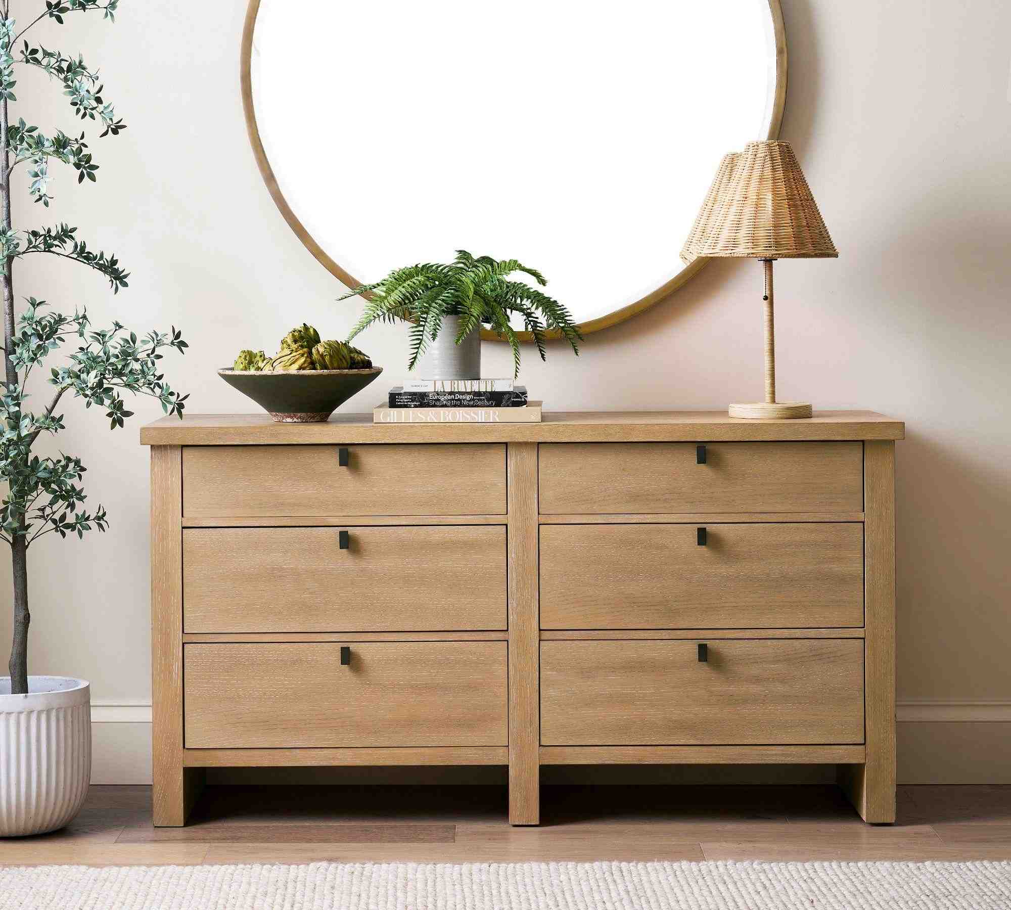 Modern Farmhouse 6-Drawer Dresser