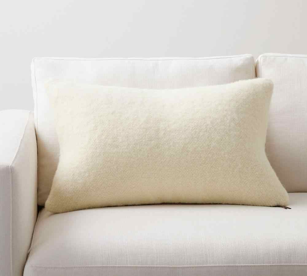 Boucle Lumbar Throw Pillow Cover