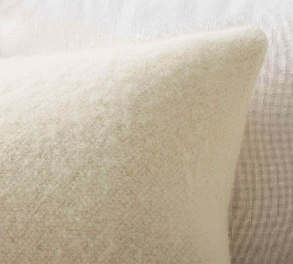 Boucle Lumbar Throw Pillow Cover