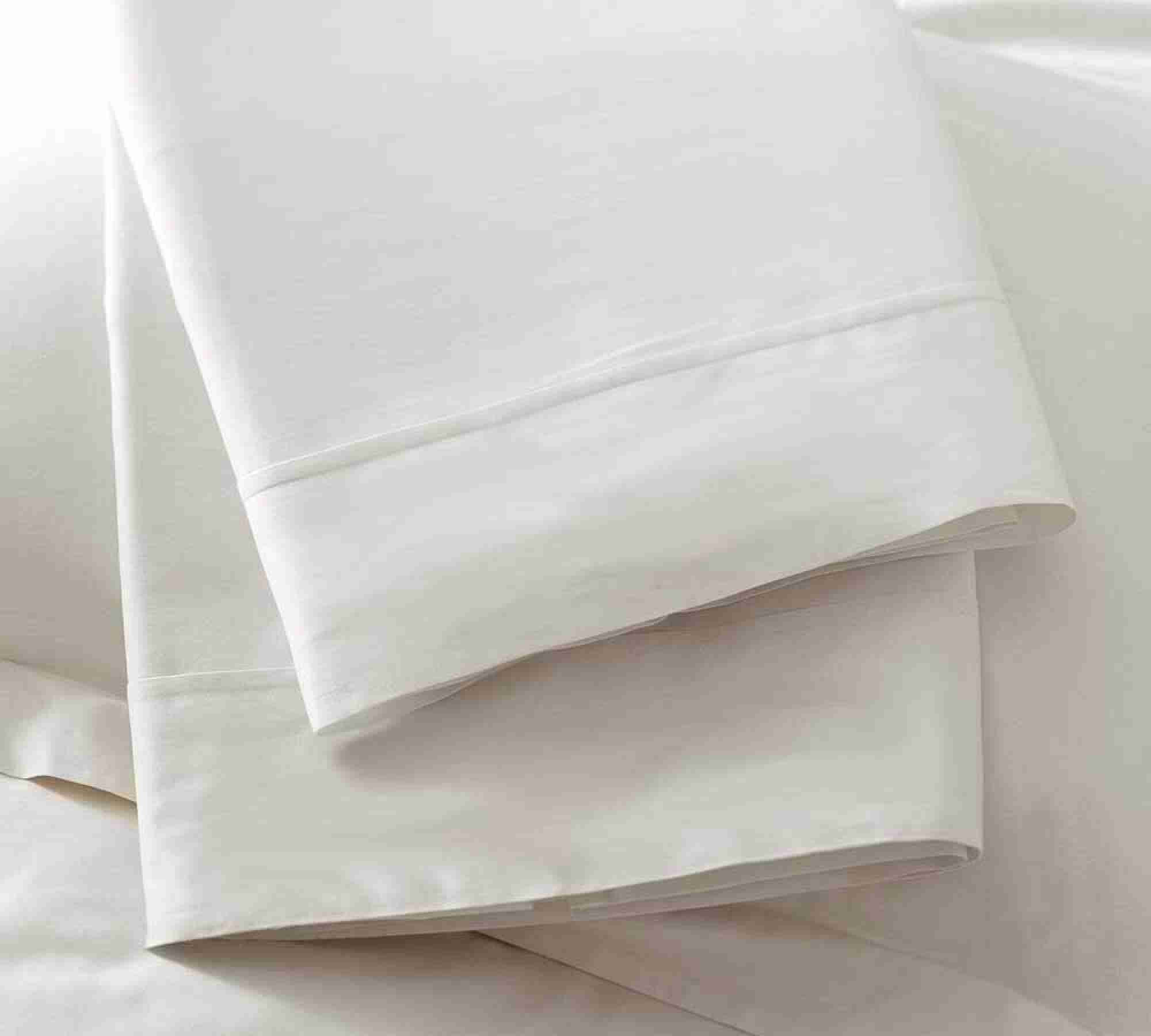 Essential Sateen Sheet Set, Classic Ivory