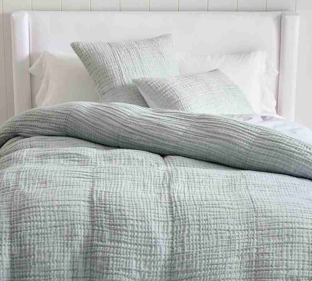 Cloud Handcrafted Cotton/Linen Sham, Standard