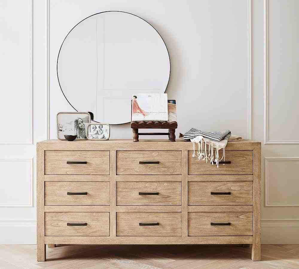 Linwood 9-Drawer Wide Dresser