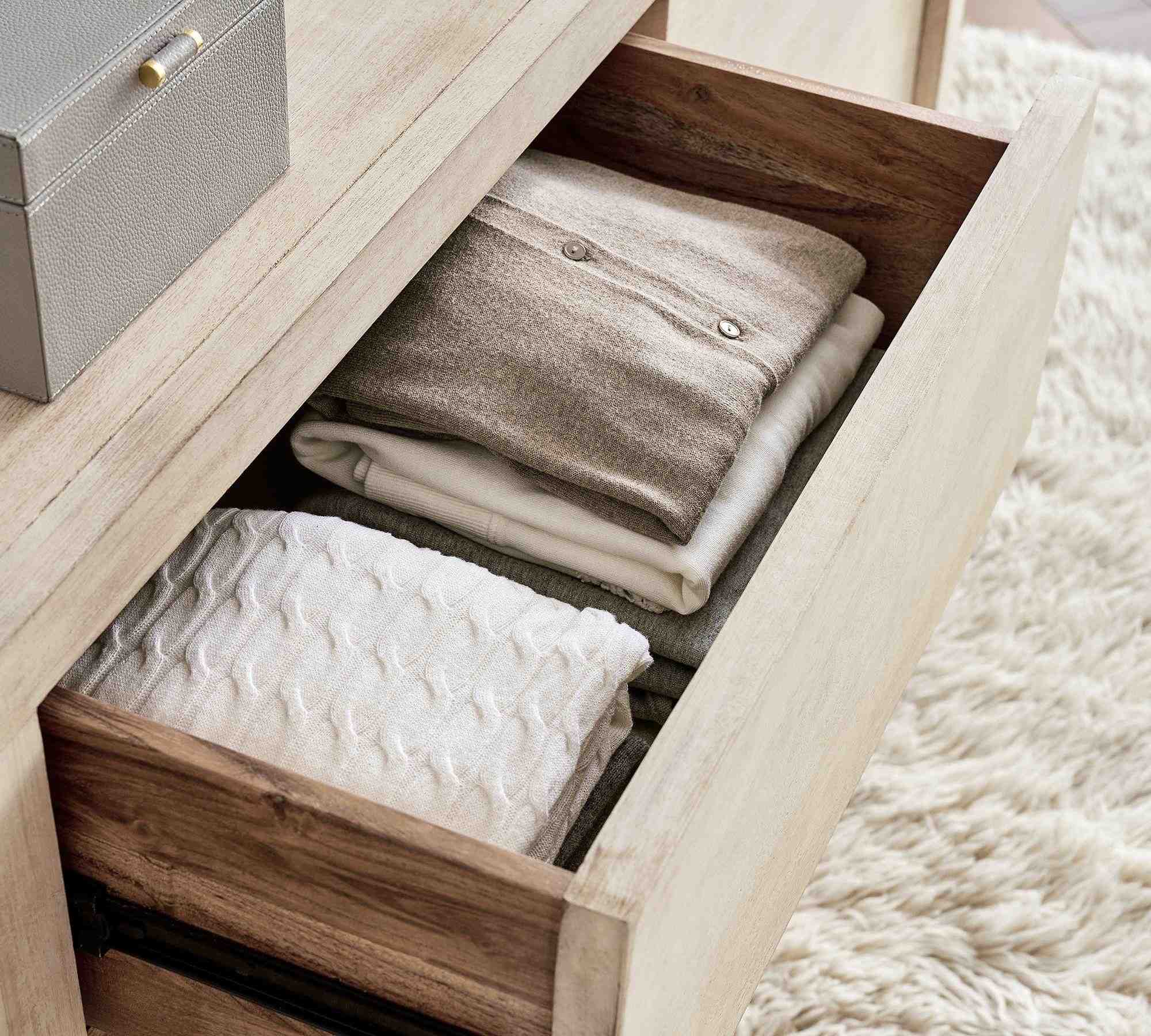 Cayman 6-Drawer Wide Dresser, Biscotti