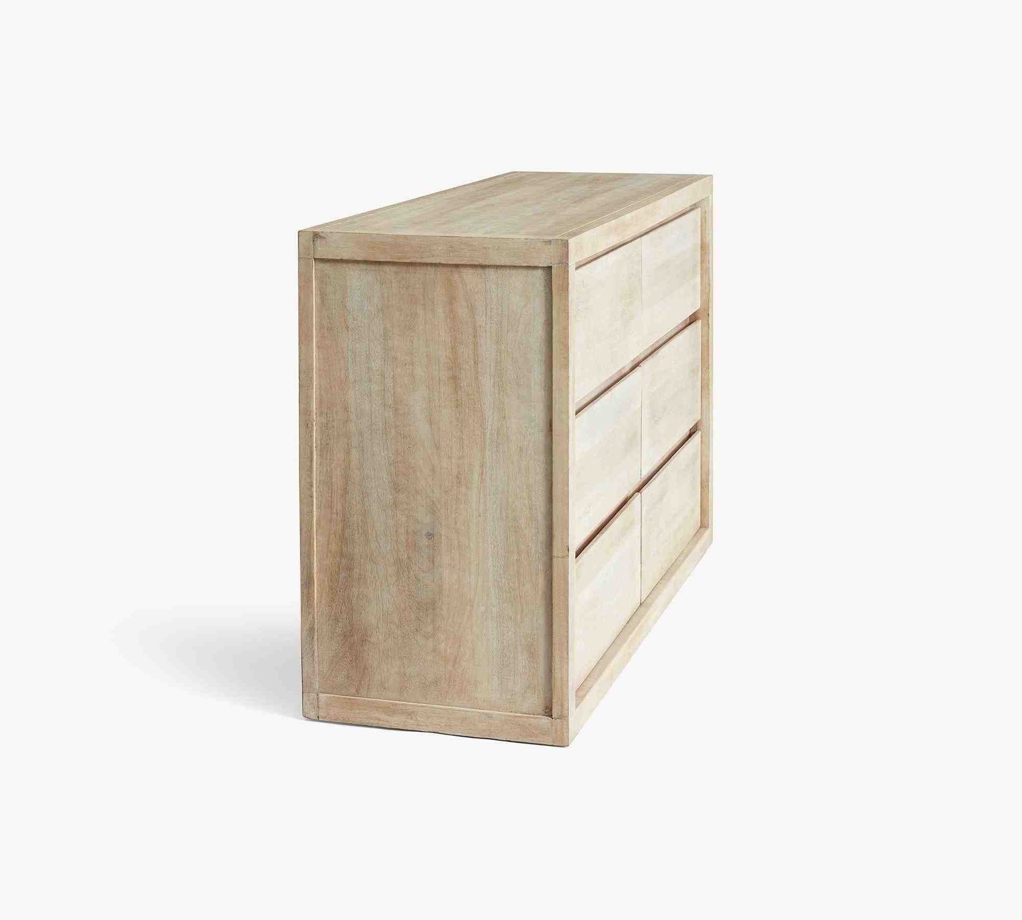 Cayman 6-Drawer Wide Dresser, Biscotti