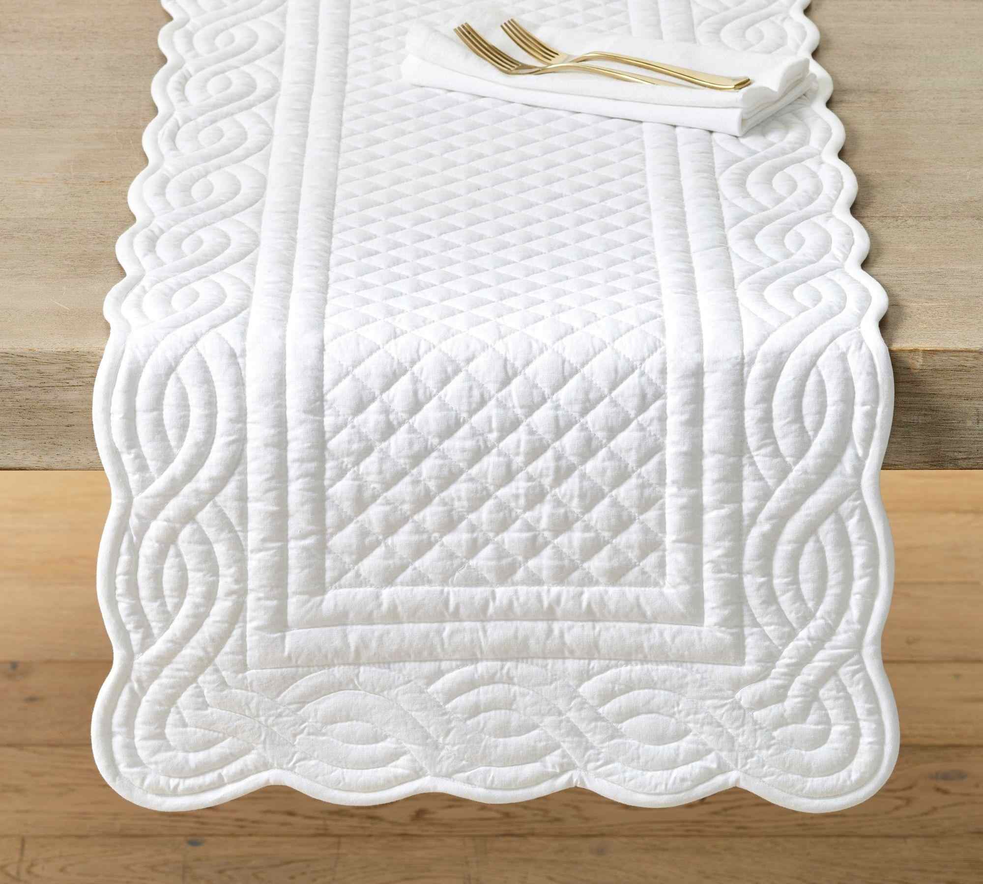 Heirloom Quilted Table Runner