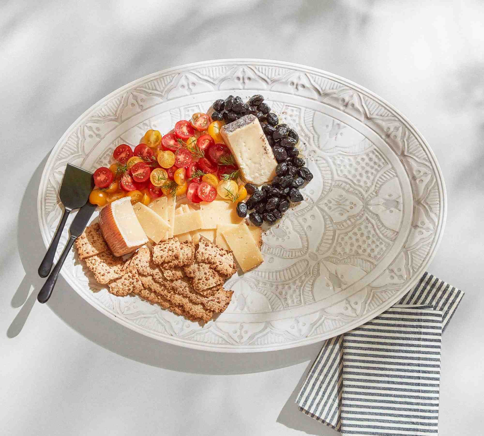 Asfi Melamine Serving Platter