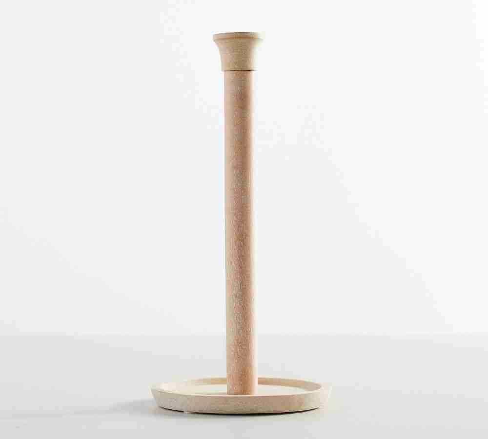 Chateau Handcrafted Wood Paper Towel Holder