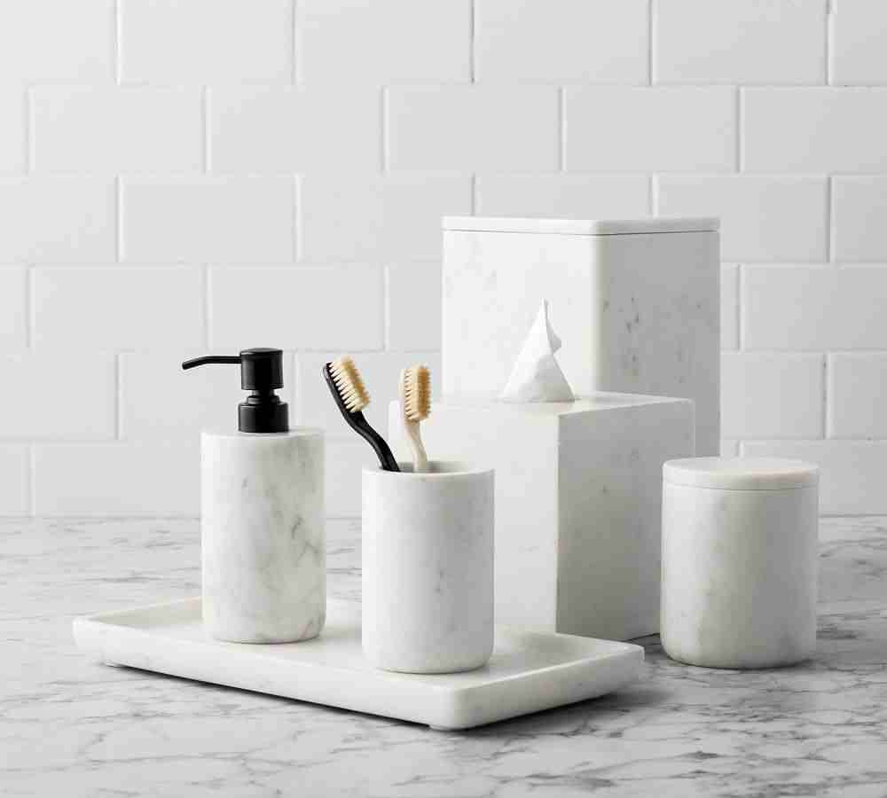 Frost Handcrafted Marble Bathroom Accessories