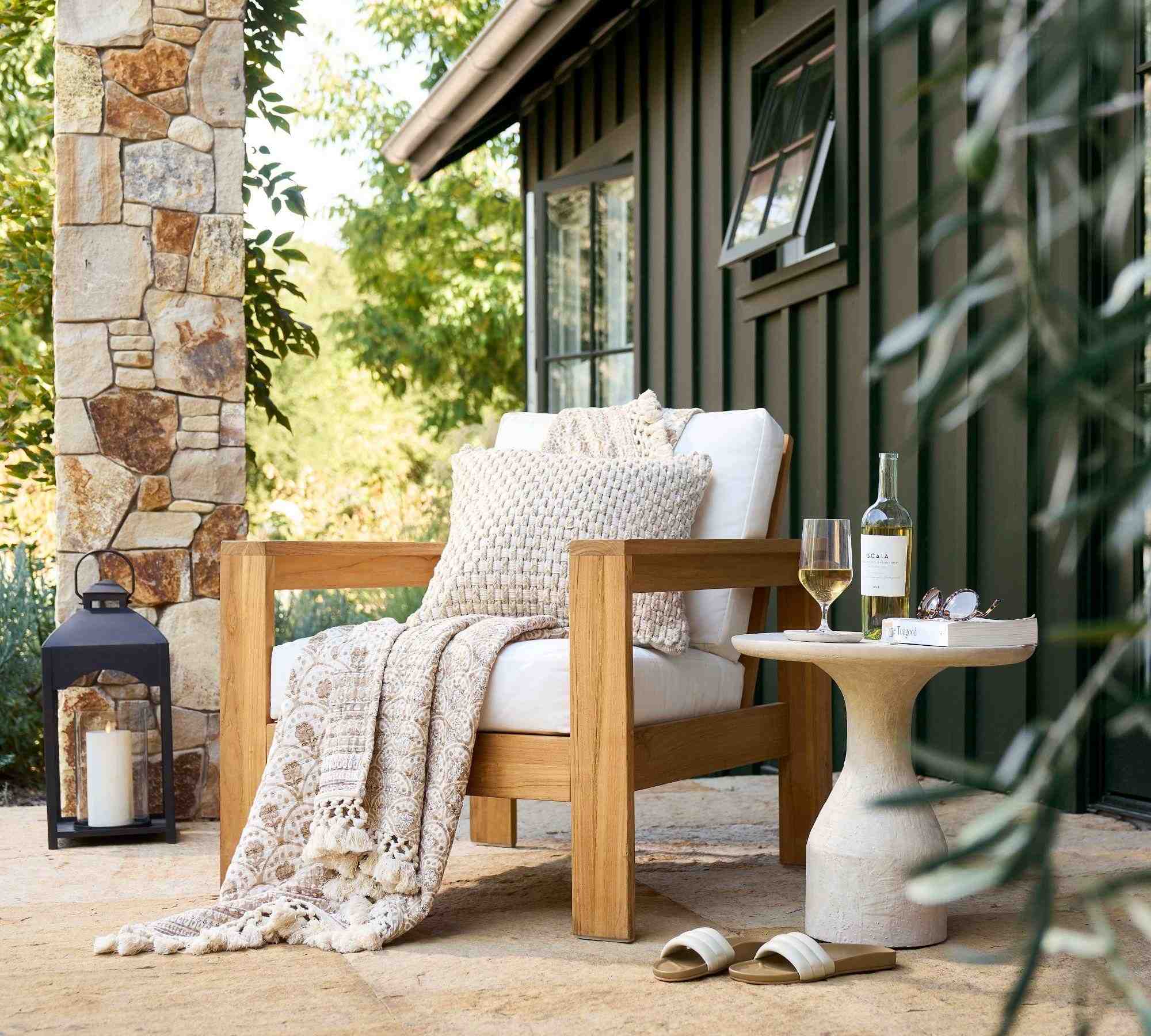 Jacquard Cotton Throw