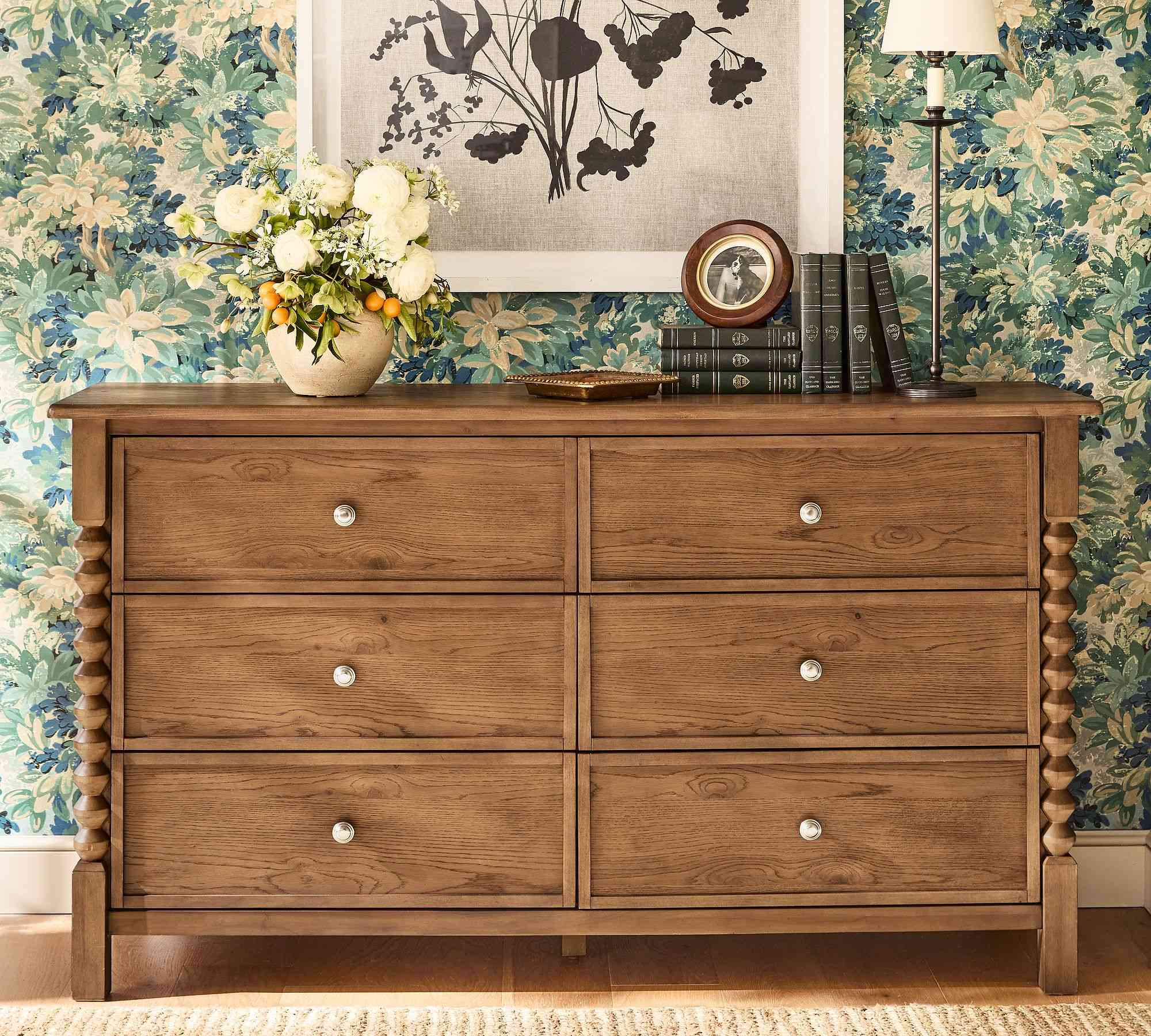 Pottery Barn | Chris Loves Julia Stacked Ball Dresser