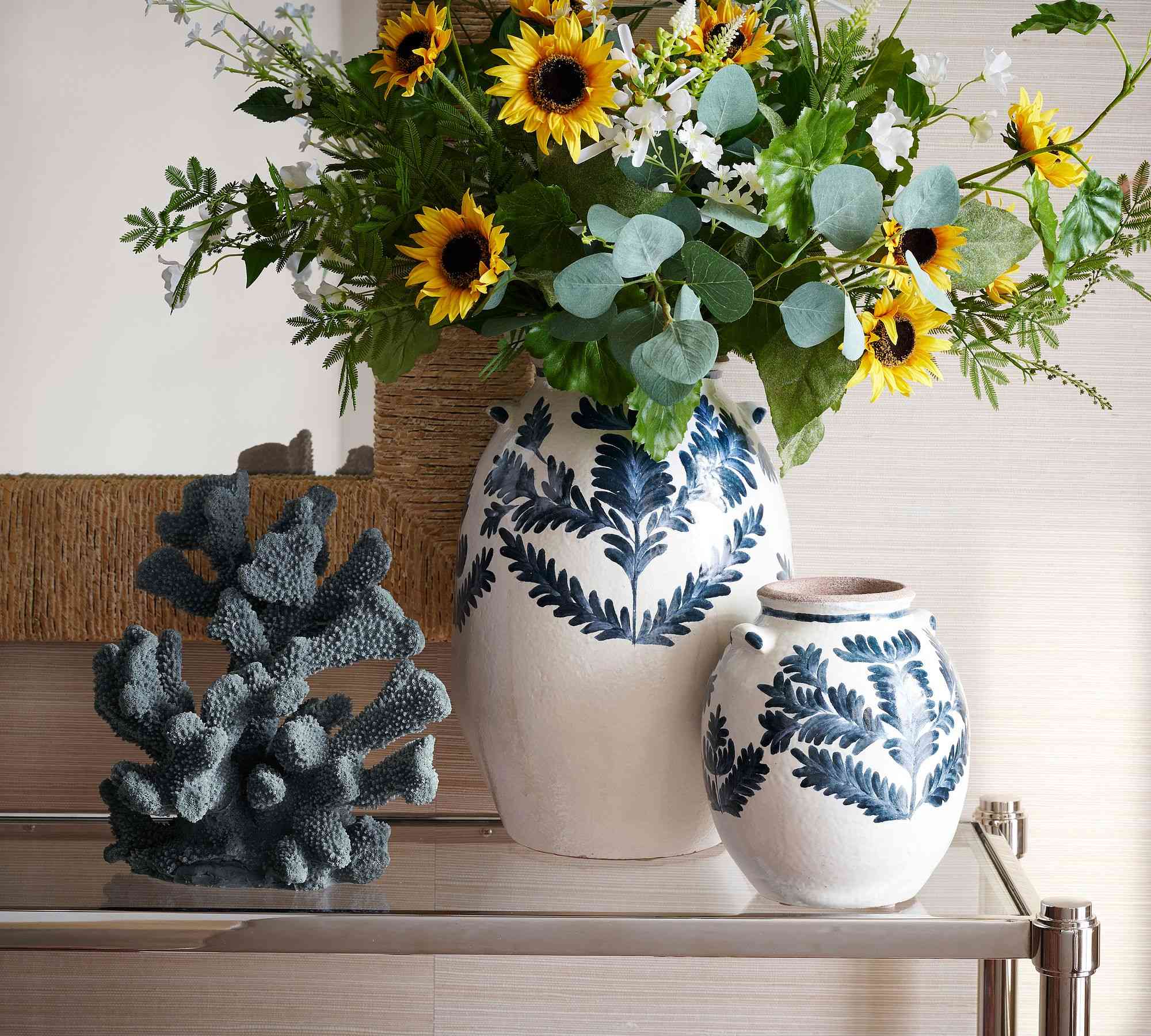 Artisan Hand Painted Vase