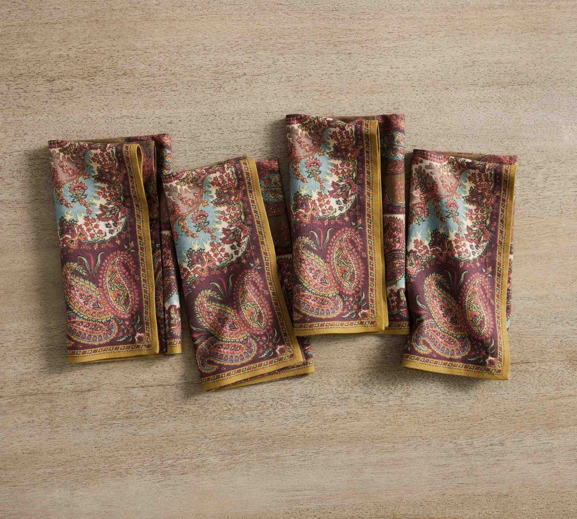 Lynn Paisley Organic Napkin - Set of 4