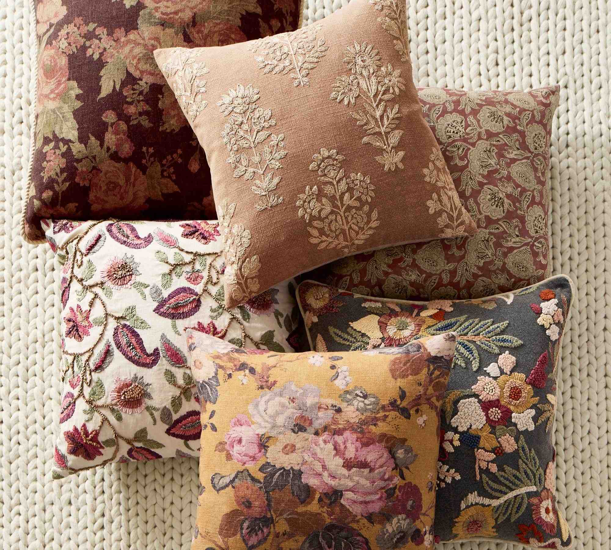 Delaney Reversible Printed Pillow