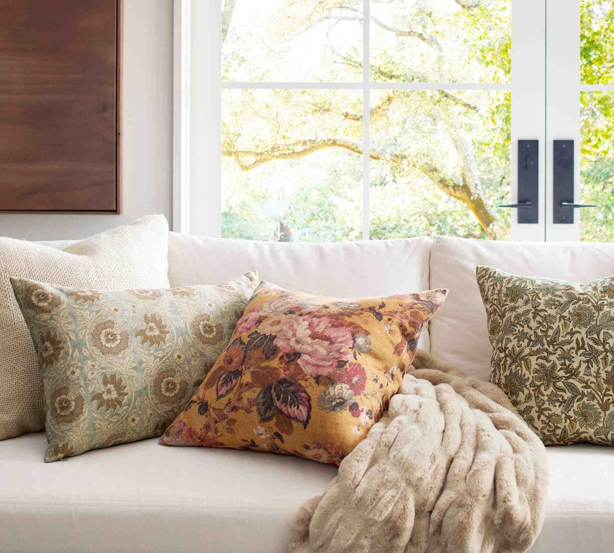 Delaney Reversible Printed Pillow
