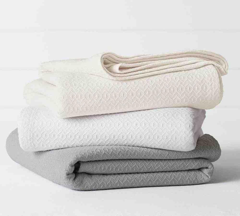 Diamond Organic Cotton Blanket
