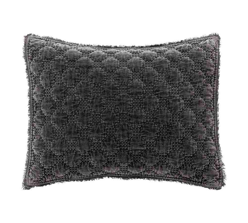 Velvet Lattice Quilted Sham