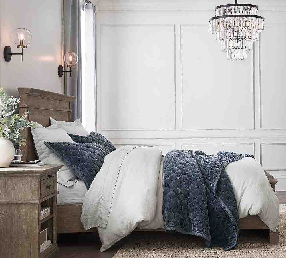 Velvet Lattice Quilted Sham